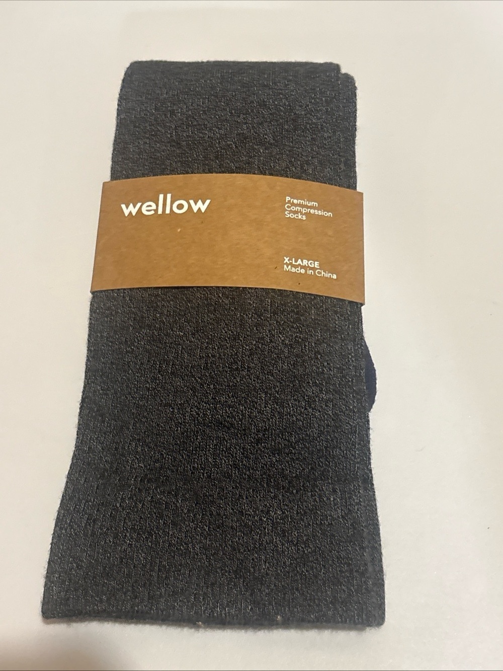 WELLOW Bamboo Blend Compression Socks Knee High 18-25 mmHg NEW